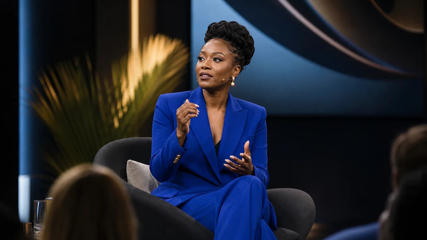 Zola Mbeki pendant son direct Business à Johannesburg